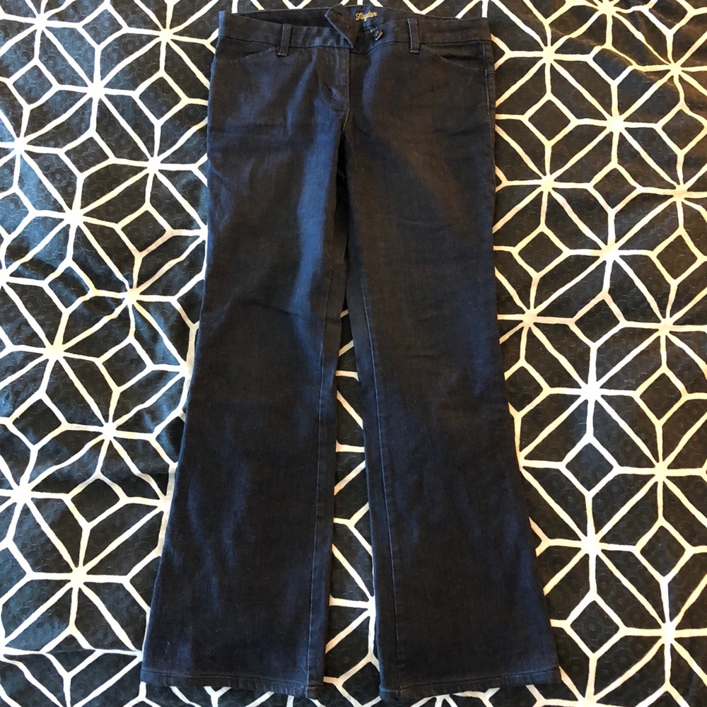 Ann Taylor Wide Leg Jeans